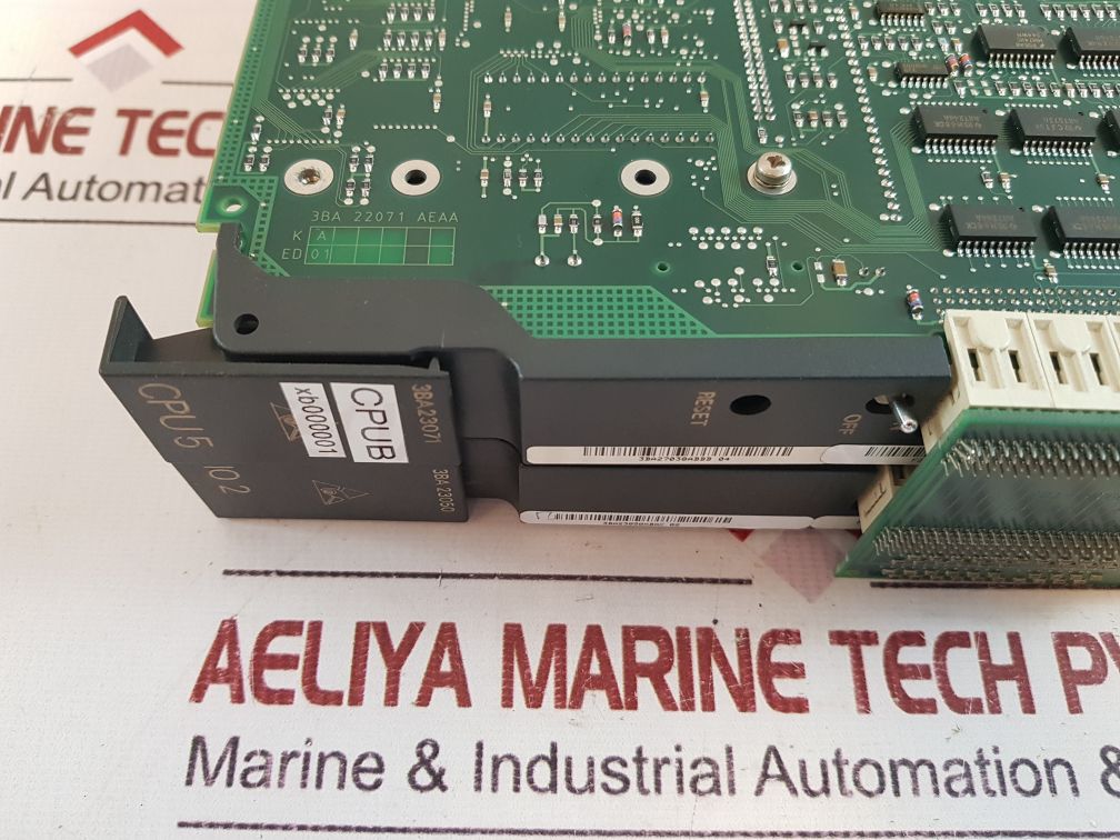 Alcatel cpu 5 3ba23071 pcb card with io2 3ba 23050 set