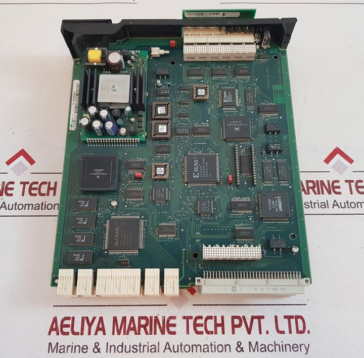 Alcatel cpu 5 3ba23071 pcb card with io2 3ba 23050 set