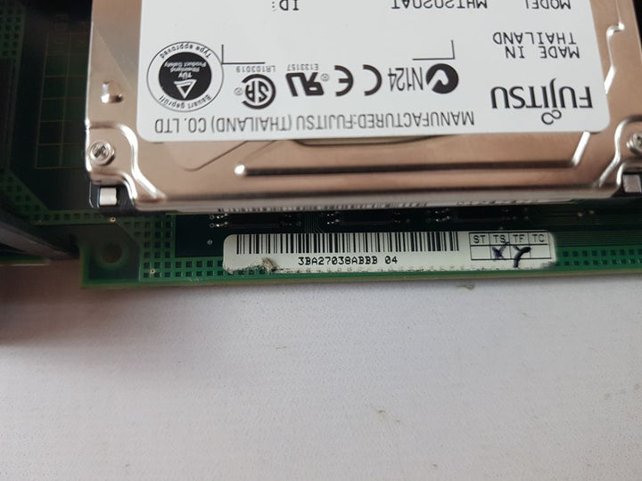 Alcatel Cpu5 3Ba23071 With Fujitsu Siemens Mhf2021At Hard Disk
