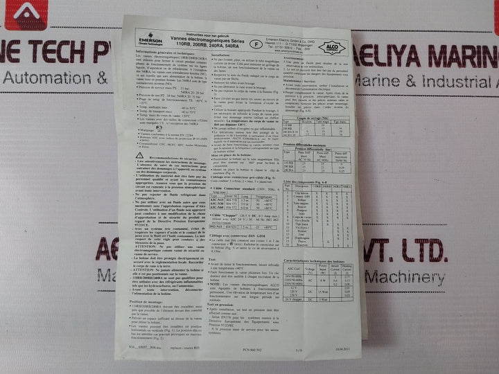 Alco Controls 200Rb3T3 Series Solenoid Valve