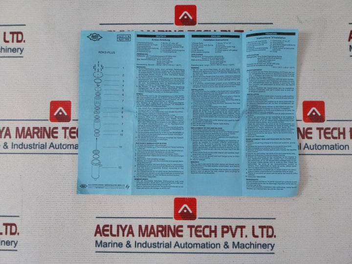Alco Control Adks-plus Cover Gasket Kit 30 Bar