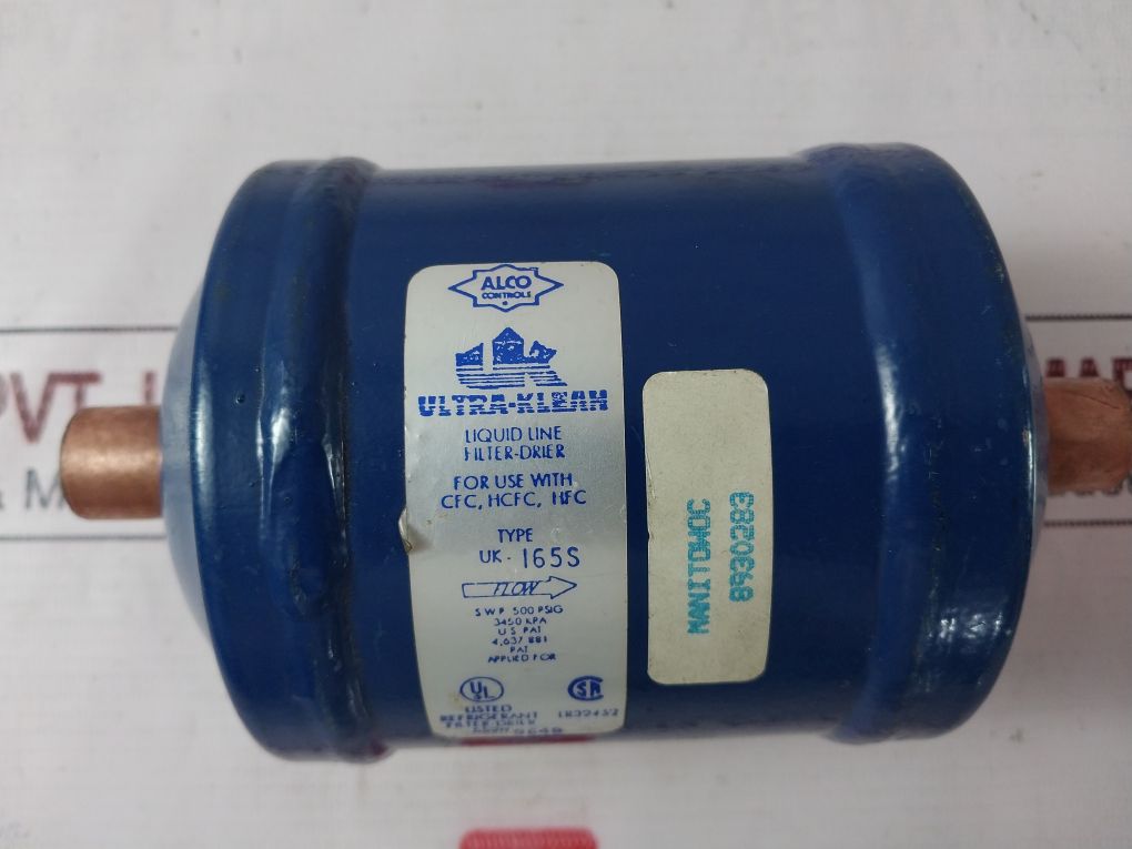 Alco Control Uk-165S Liquid Line Filter Drier 500 Psig