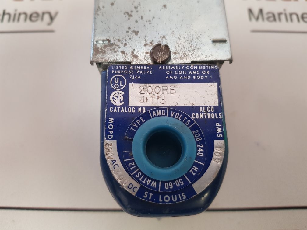 Alco Controls Amg Solenoid Valve