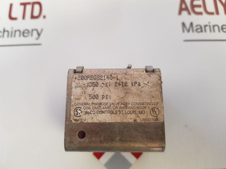 Alco Controls Ams Solenoid Coil 17/12W
