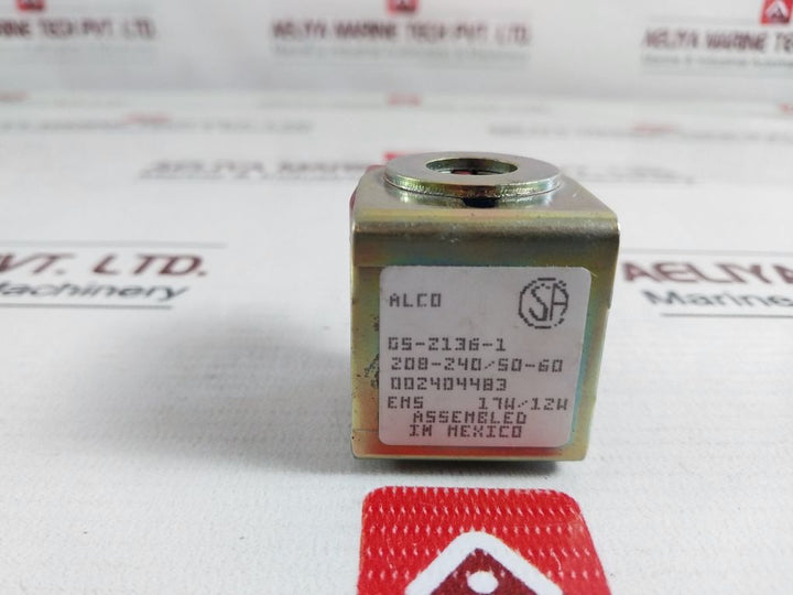 Alco Controls Gs-2136-1 Solenoid Coil X-13551-70