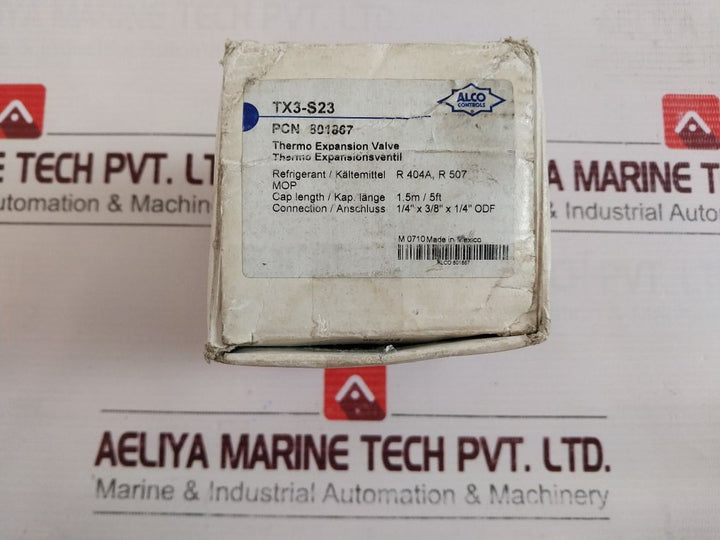 Alco Controls Tx3-s23 Thermo Expansion Valve Tx3