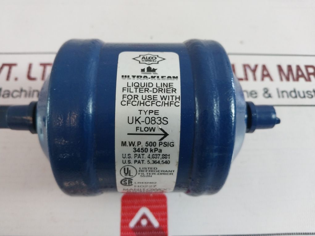 Alco Controls Uk-083S Liquid Line Filter-drier