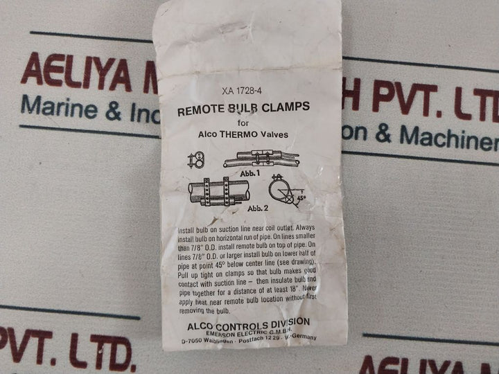 Alco Controls Xb 1019 Cl-4B Thermo Expansion Valve