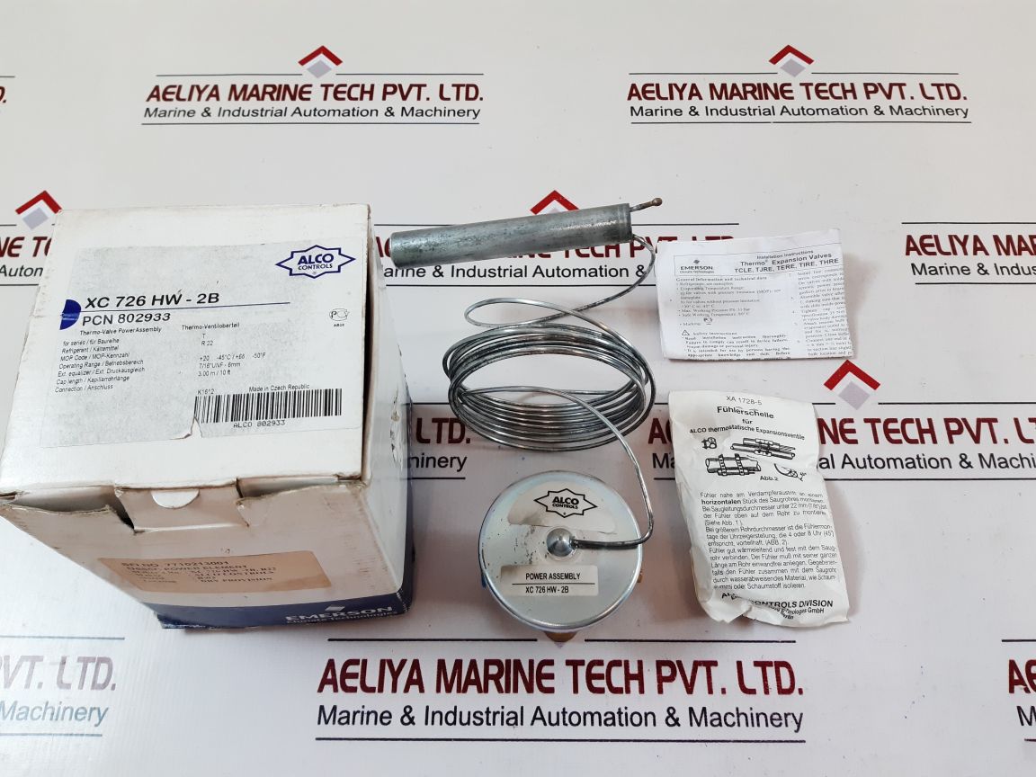 Alco Controls Xc726Hw-2B Thermo-valve Power Assembly – Aeliya Marine Tech