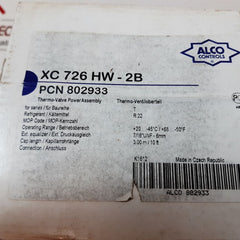 Alco Controls Xc726Hw-2B Thermo-valve Power Assembly