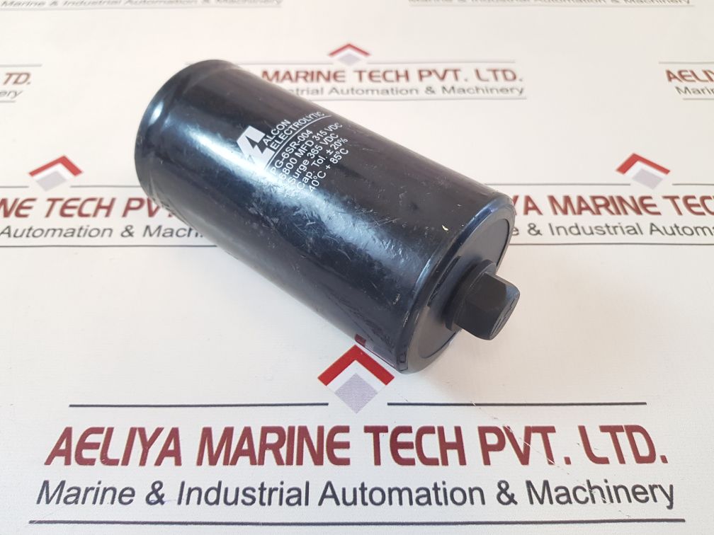 Alcon Pg-6Sr-004 Capacitor 6800 Mfd 315 Vdc
