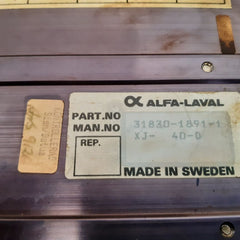 Alfa-laval 31830-1891-1 Control Module