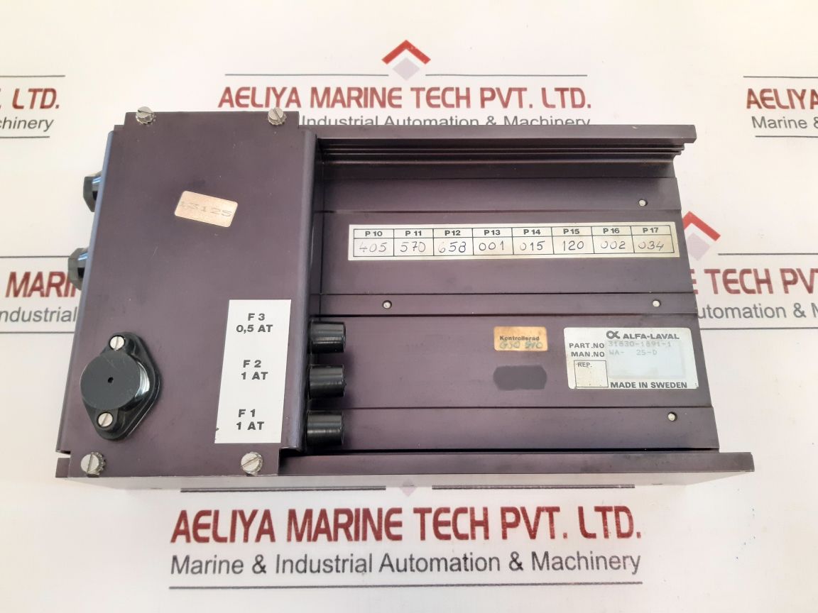 Alfa-laval 31830-1891-1 Control Module