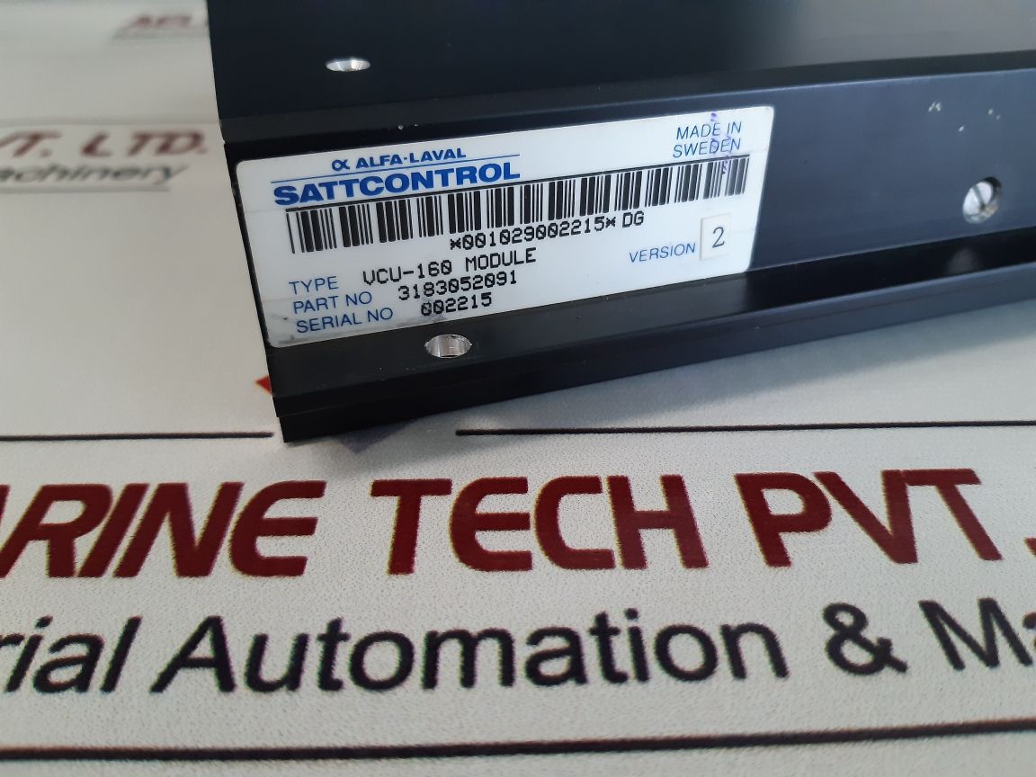 Alfa-laval Vcu-160 Module 3183052091