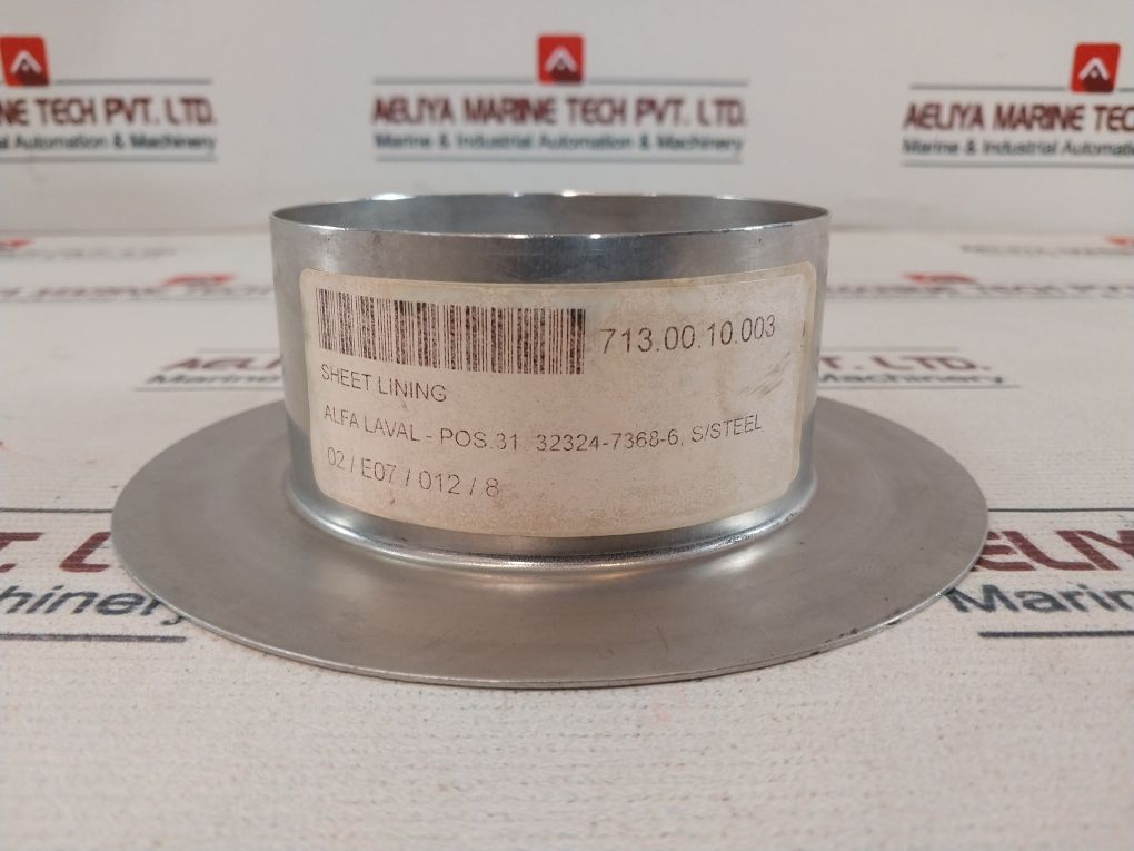 Alfa Laval 32324-7368-6 Sheet Lining