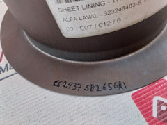 Alfa Laval 323246403-8 Sheet Lining-titanium