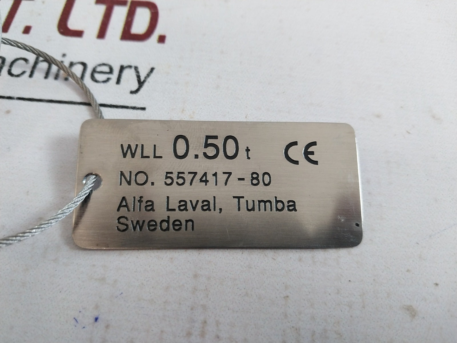 Alfa Laval 557417-80 Lifting Tool Kit