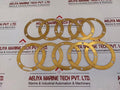 Set Of 10X Alfa Laval 56130701 Height Adjusting Ring