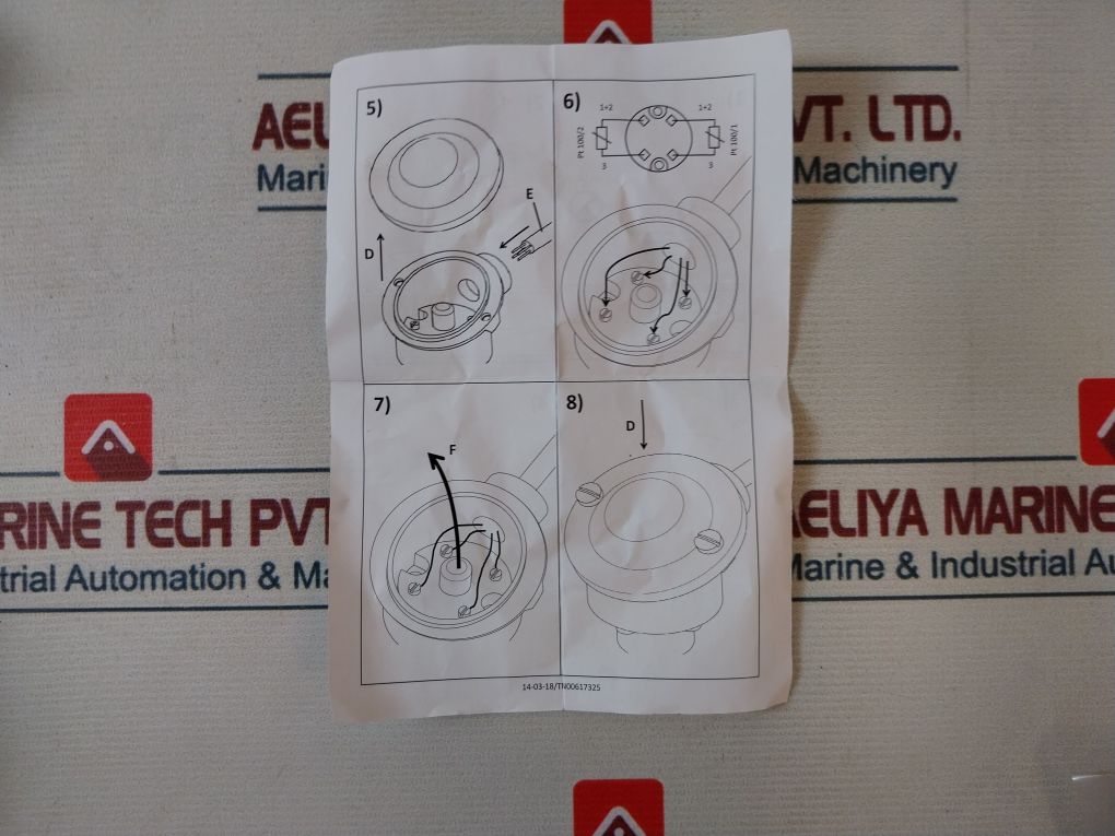 Alfa Laval 597256 01 Temperature Sensor