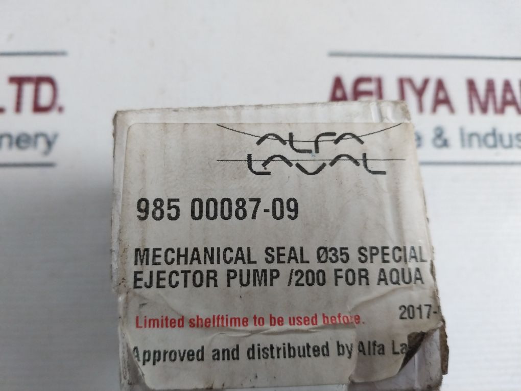 Alfa Laval 985 00087-09 Mechanical Seal