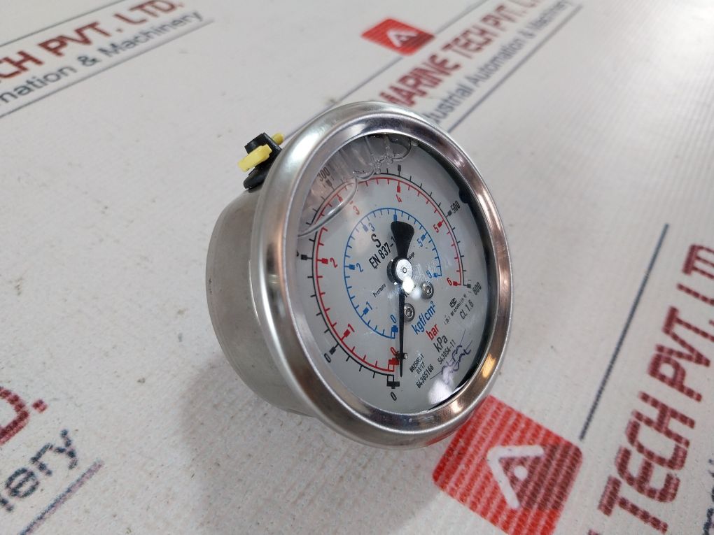 Alfa Laval En 837-1 Pressure Gauge