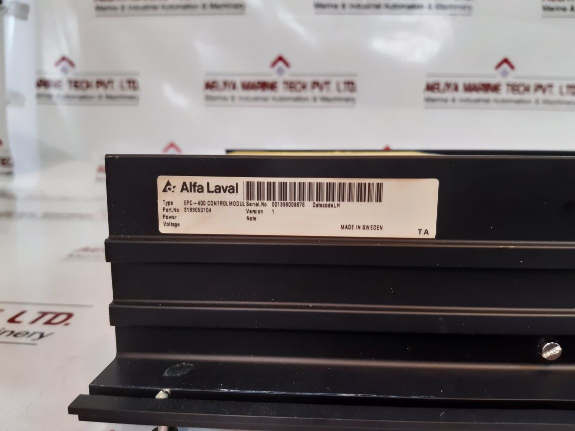 Alfa Laval/Abb Epc-400 Control Module 3183050104