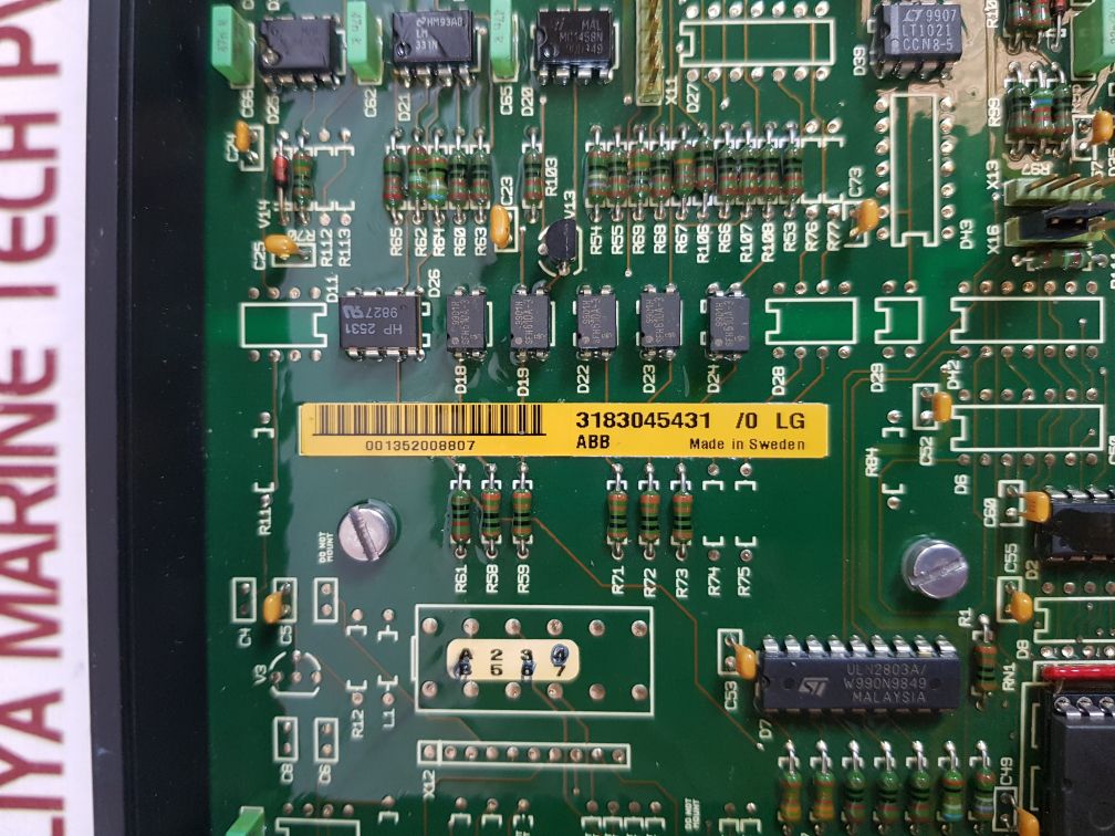 Alfa Laval Abb Epc-400 Control Module 3183050104 Ver. 1.2