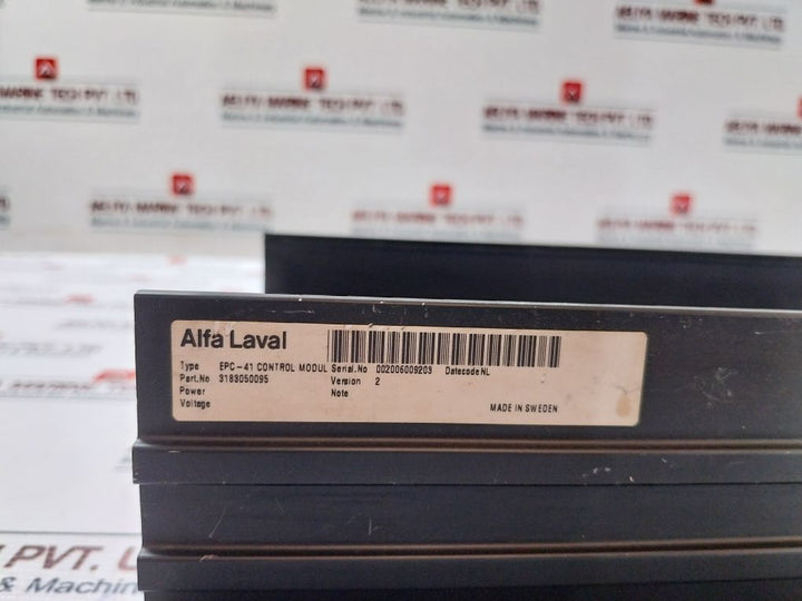 Alfa Laval Epc-41 Control Module 3183050095 