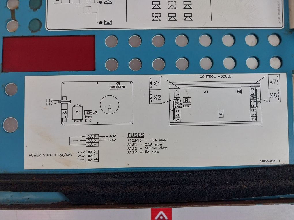 Alfa Laval Epc-41 Separator Control Unit Version: 3