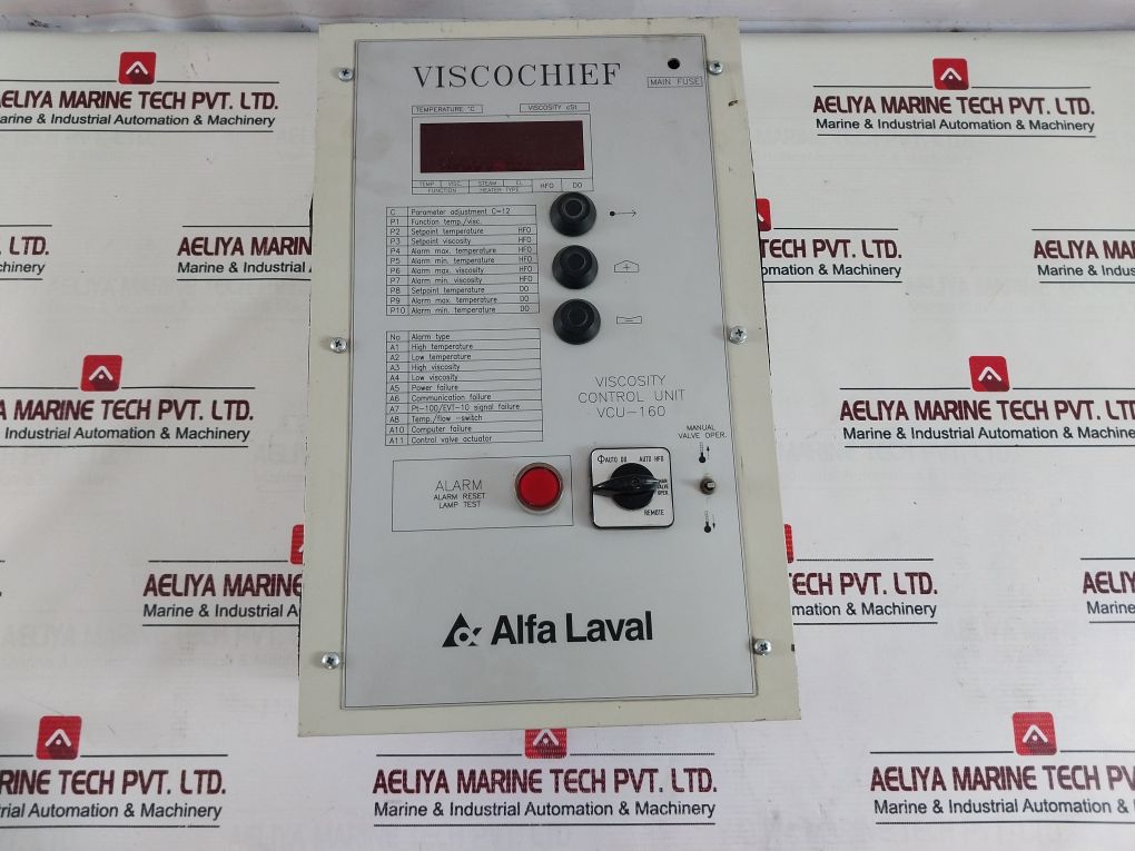 Alfa Laval Vcu-160R Viscosity Control Unit Version 3
