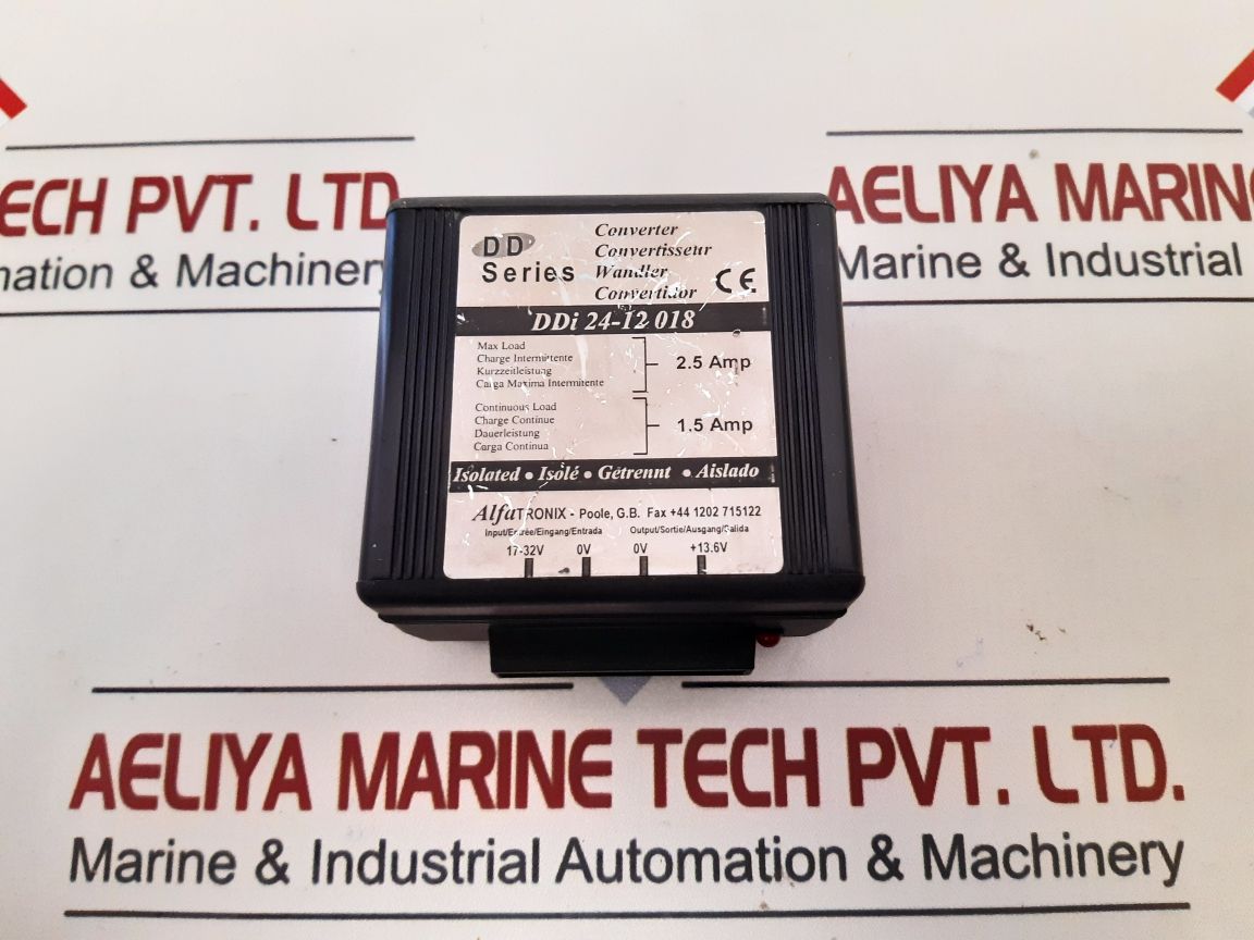 Alfatronix Ddi 24-12 018 Converter
