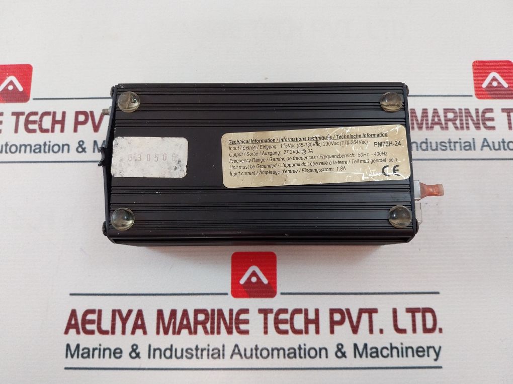 Alfatronix Pm72H-24 Power Master Converter 1.8 Amp 50Hz-400Hz