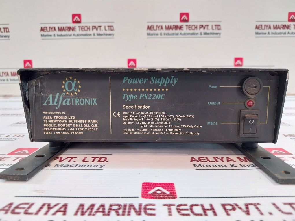 Alfatronix Ps220C Power Supply 110/230Vac 50/60Hz