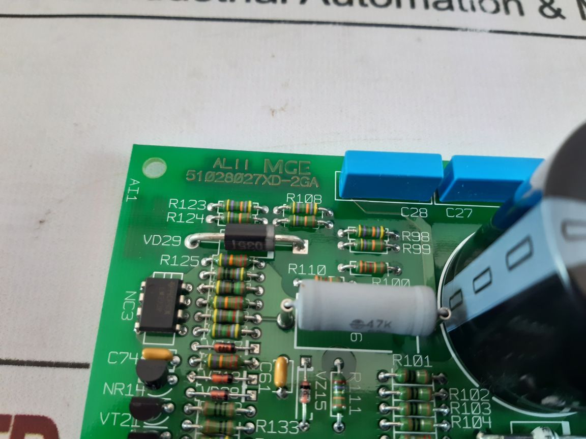 Alii Mge 51028027Xd-2Ga Pc Control Board 51028028Tt