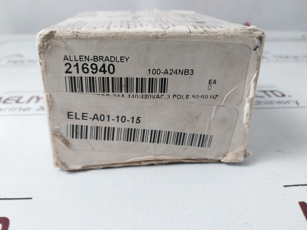 Allen-bradley 100-a24Nb3 Ser.C Contactor