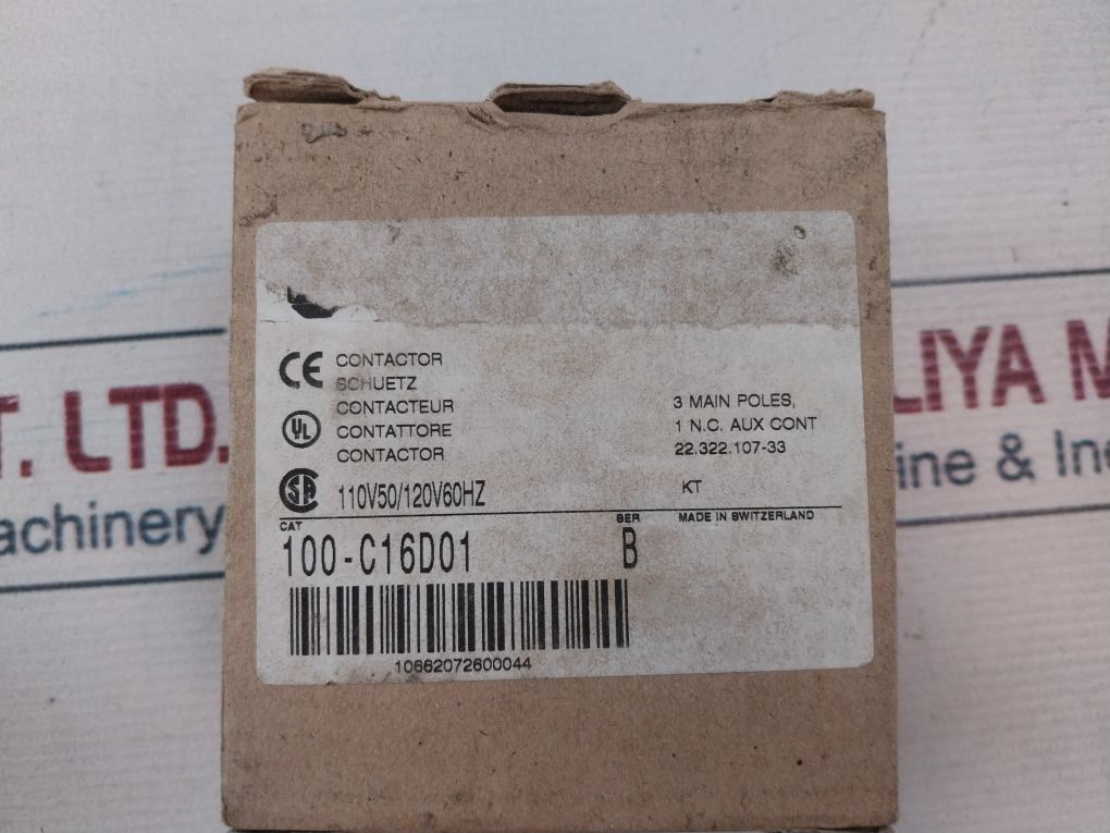 Allen-bradley 100-c16*01 Contactor 8Kv