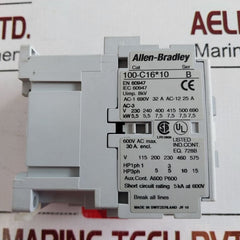 Allen-bradley 100-c16*10 Contactor Ser.B 24V 50/60Hz