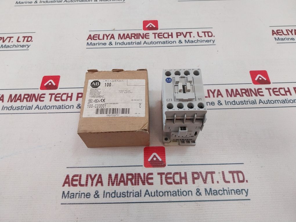 Allen-bradley 100-c23D01 Contactor 110V 50/120V 60Hz