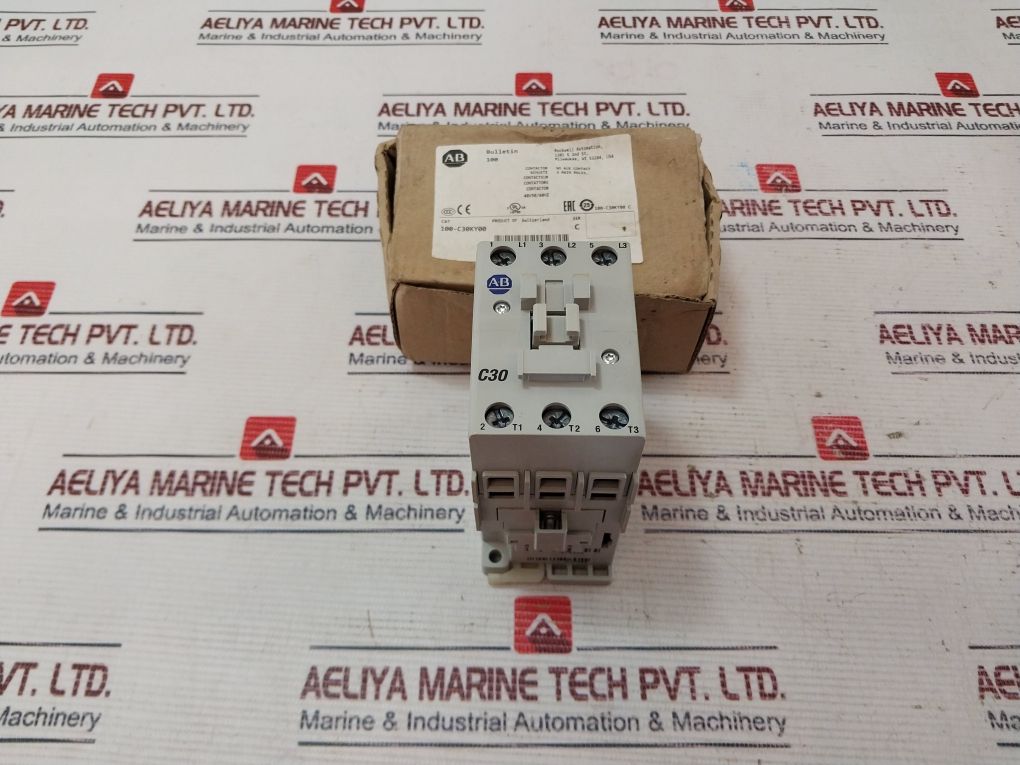 Allen-bradley 100-c30*00 Contactor 48V 50/60Hz Gb 14048.4