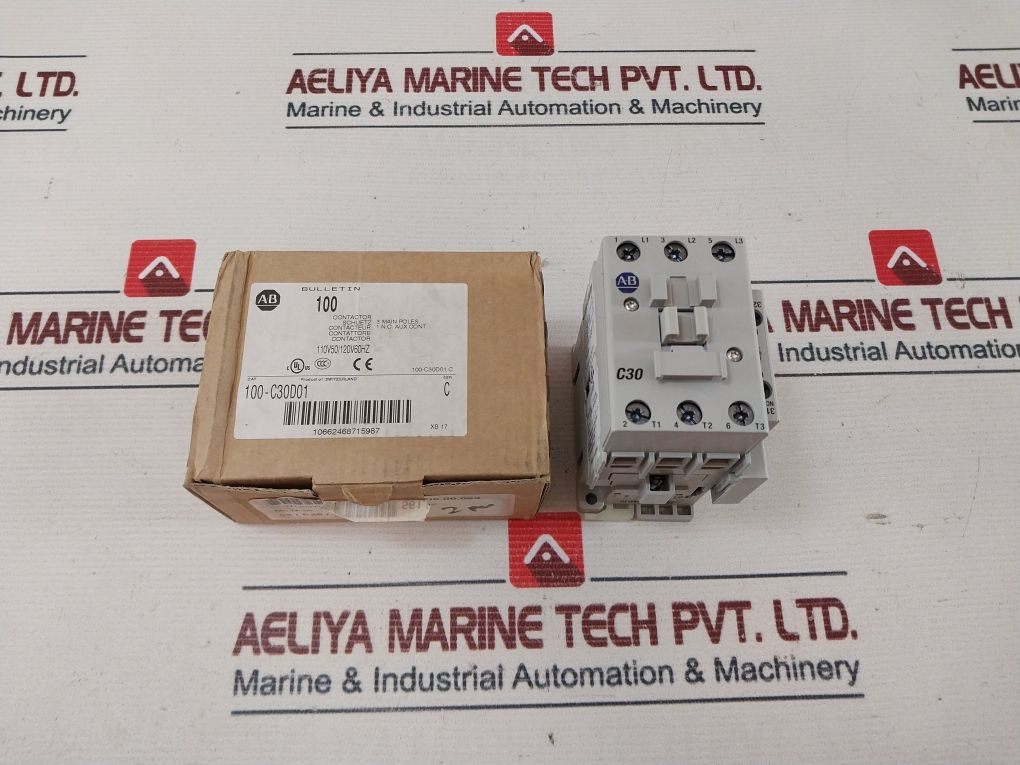 Allen-bradley 100-c30D01 Contactor Ser B
