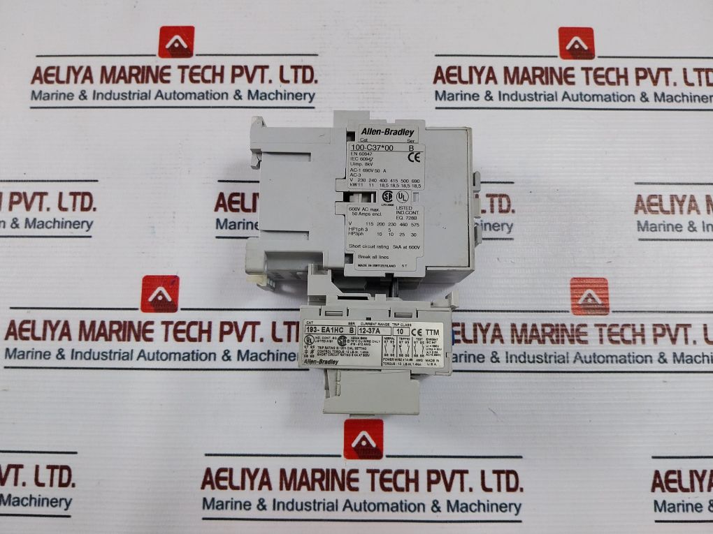 Allen-bradley 100-c37*00 Contactor Ser B