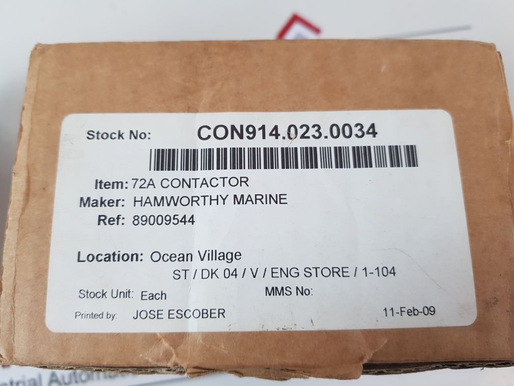 Allen-bradley 100-c72Kd00 Ser: B Contactor