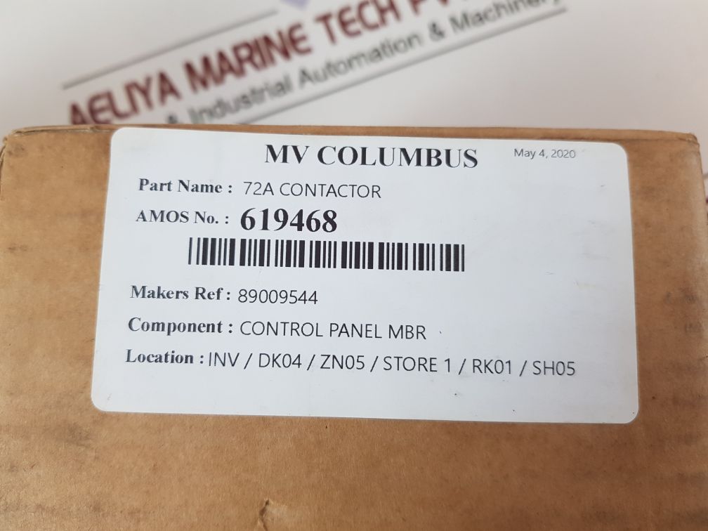 Allen-bradley 100-c72Kd00 Ser: B Contactor