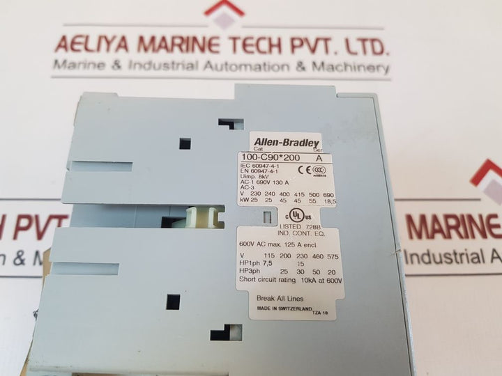 Allen-bradley 100-c90*200 Contactor