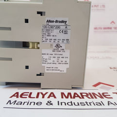 Allen-bradley 100-c90200 Contactor Ser A
