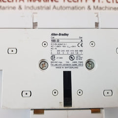 Allen-bradley 100-d110 Contactor Ser:A
