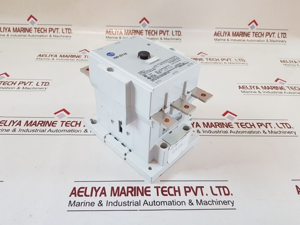 Allen-bradley 100-d110 Contactor Ser:A
