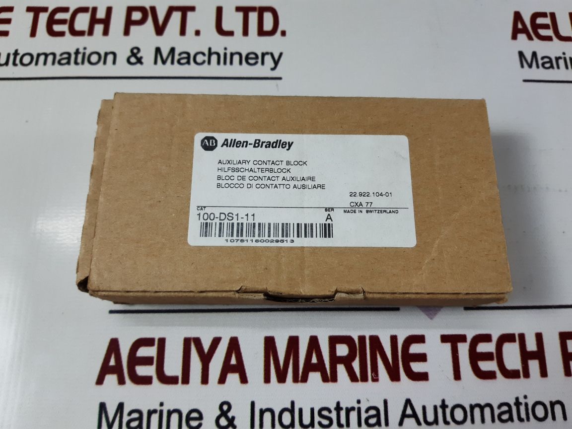 Allen-bradley 100-ds1-11 Auxiliary Contact Block