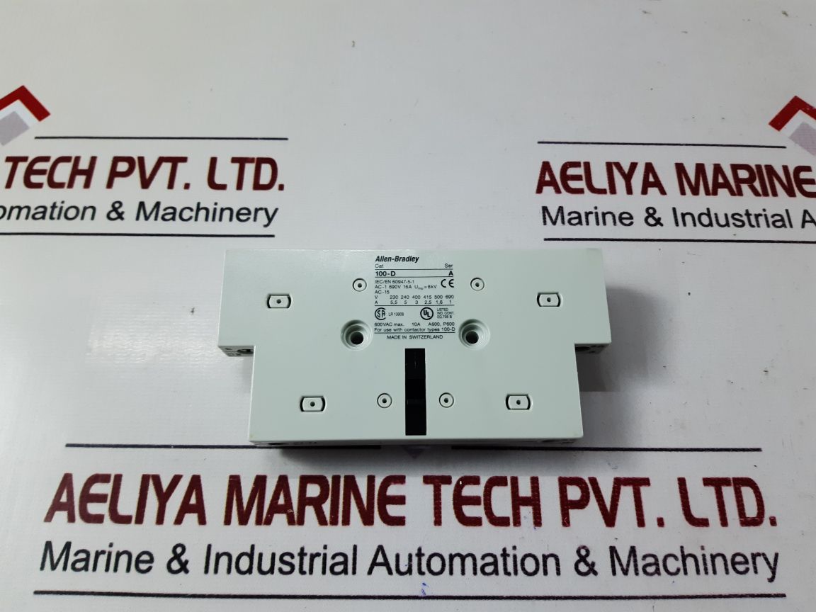 Allen-bradley 100-ds1-11 Auxiliary Contact Block