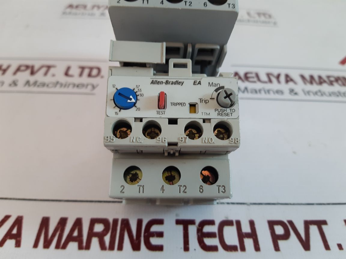 Allen-bradley 100-c37*00 Contactor With 100-f A20 & 193-ea1Hc